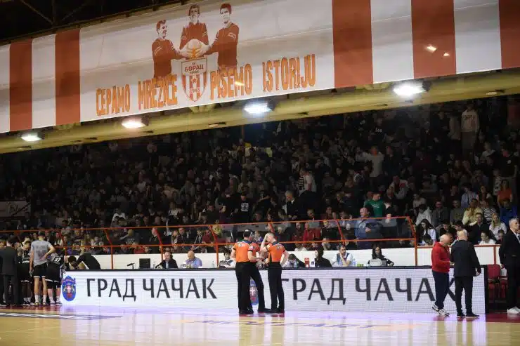 TEŠKA POBJEDA CRNO-BIJELIH: Smailagić remizirao Partizan u Čačku