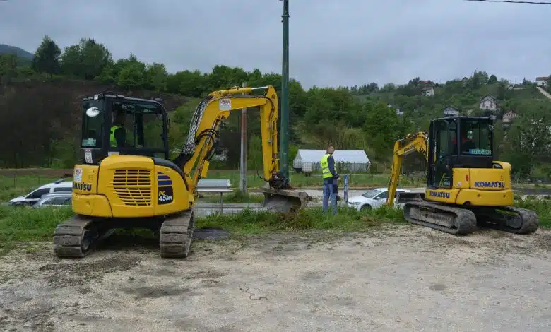 Počeli radovi na izgradnji saobraćajnice kao priključka naselja Hotonj