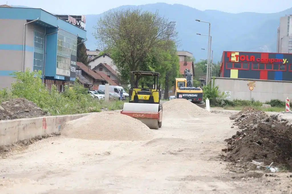 Izgradnja saobraćajnice pet u poslovnoj zoni Zenica 1