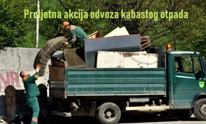 Akcija odvoza kabastog otpada ovog vikenda u općinama Novi Grad i Novo Sarajevo