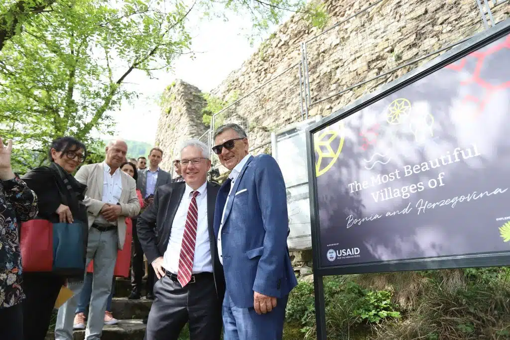 Gradonačelnik Kasumović i ambasador Michael J. Murphy: Vranduk u jedinstvenoj mreži najljepših sela u BiH
