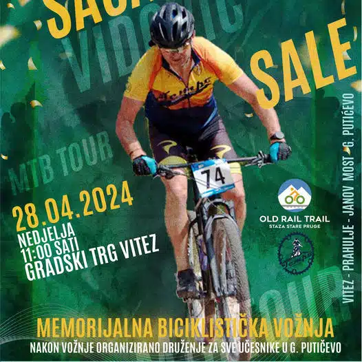 NAJAVLJUJEMO: 2. MTB biciklistička vožnja,Saša Vidović Sale