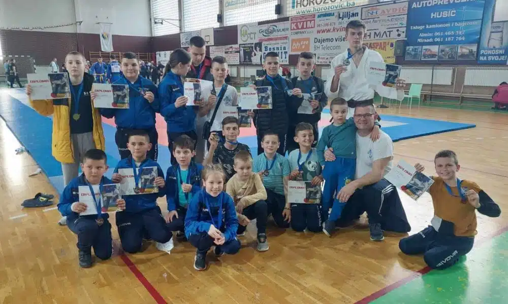 Nove medalje za Novi Travnik Judo klub “Zmaj” ostvario stopostotni učinak