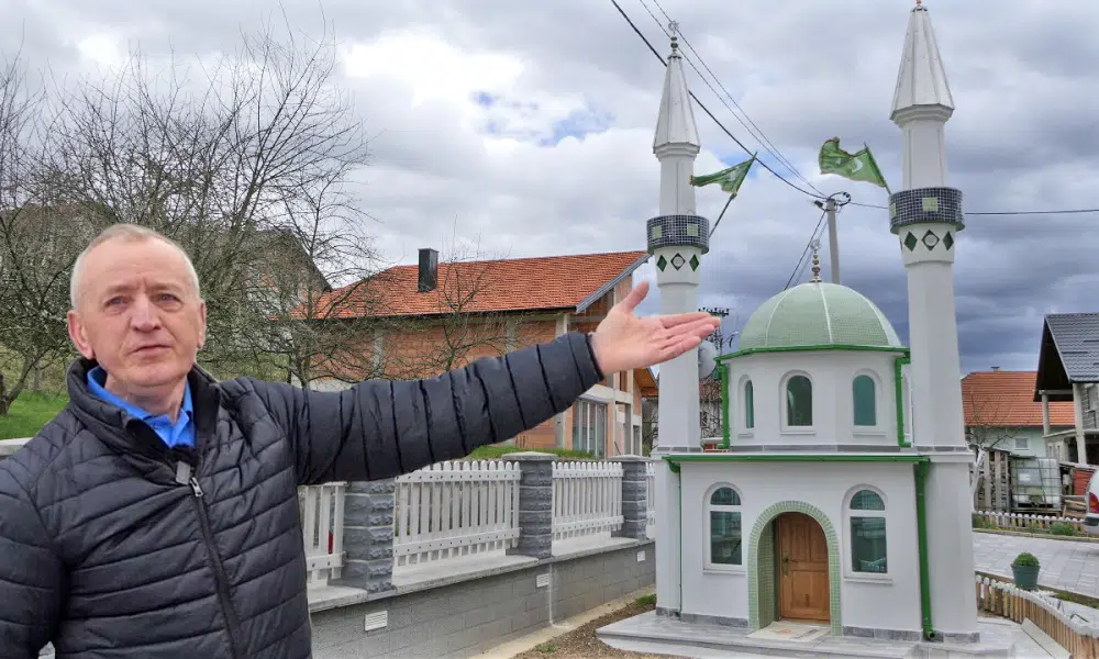SREDNJA BOSNA: Drugi ulažu u vikendice i bijesna auta a ja napravio džamiju u dvorištu