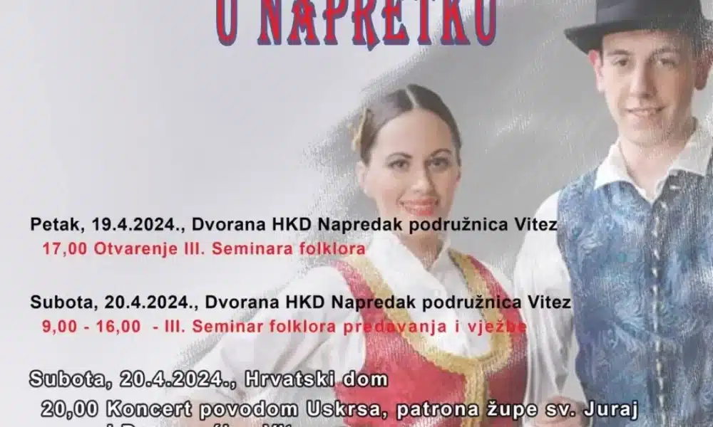 Seminar folklora i tradicijske kulture u Vitezu