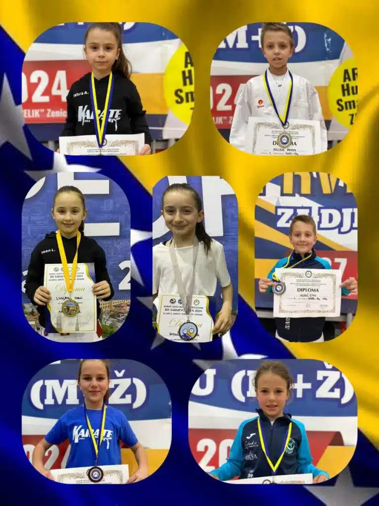 7 reprezentativaca karate kluba „MLADOST“ Vitez dobili poziv za odlazak na Balkansko prvenstvo za djecu u Turskoj