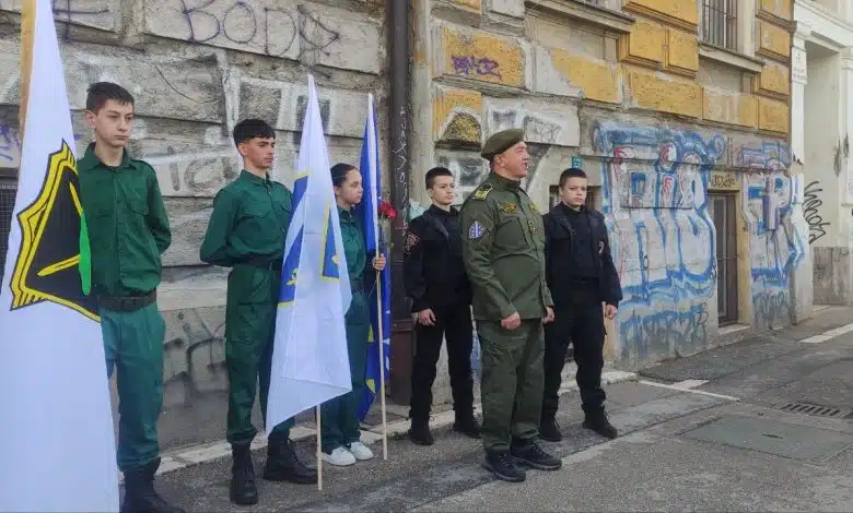 Članovi ‘Zelenih beretki’ odali počast poginulim saborcima u bivšoj Dobrovoljačkoj ulici