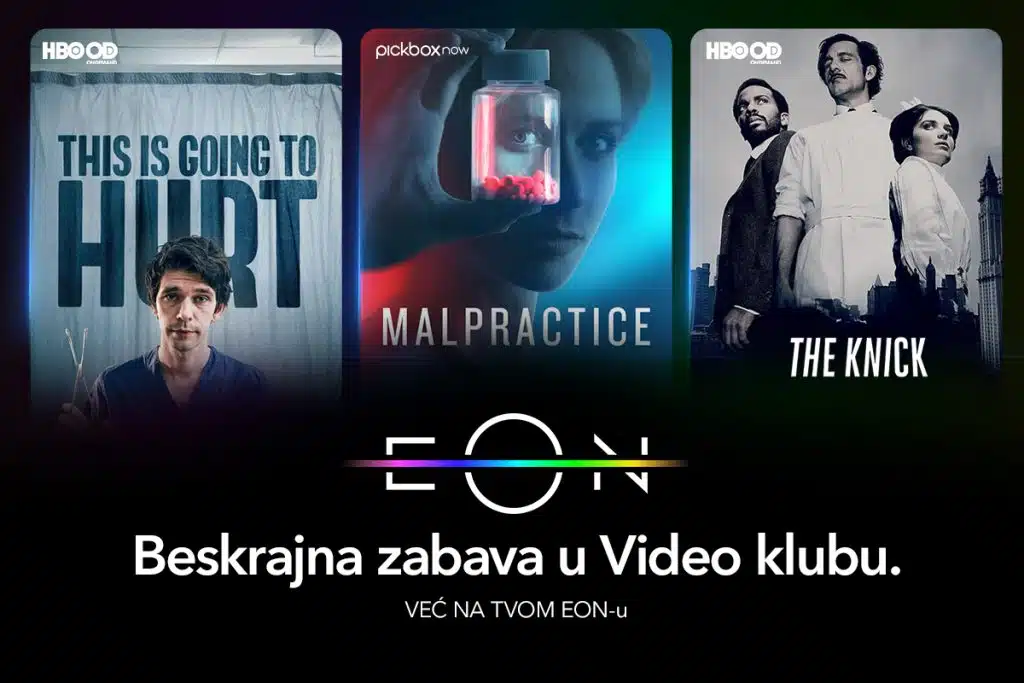 Volite serije s medicinskom tematikom? Ove tri iz EON Video kluba morate pogledati!