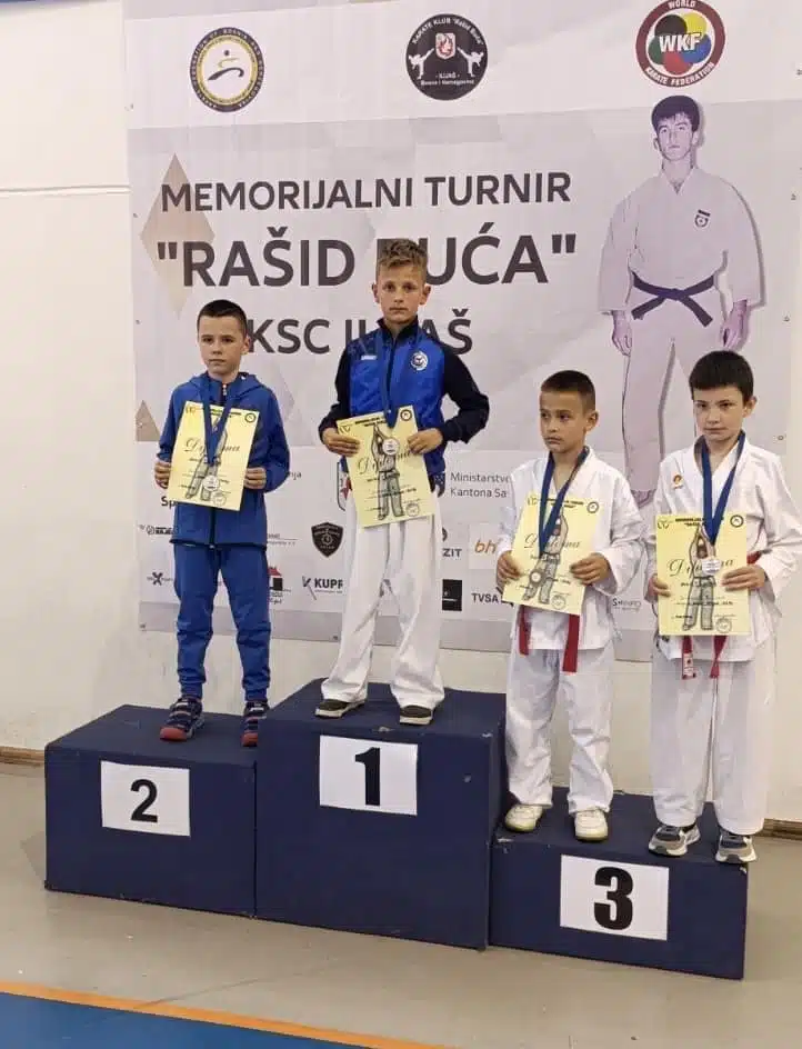 KK Mladost Vitez 9 natjecatelja i 9 osvojenih medalja u Ilijašu