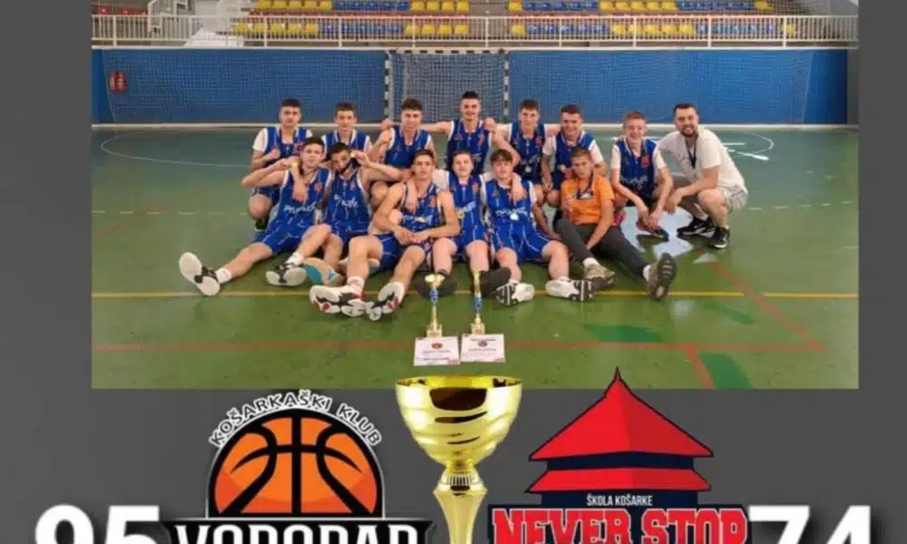 Kadeti KK “Vodopad” iz Jajca prvaci lige mladih SBK/KSB