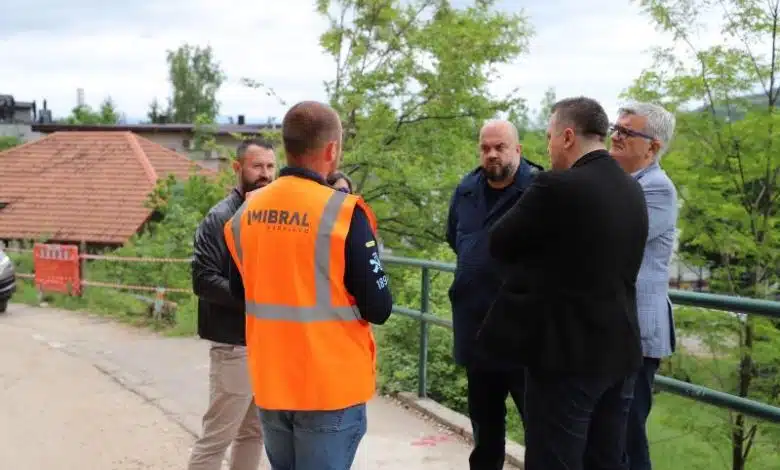 Ministar Šteta i načelnik Mandić obišli radove u Nahorevskoj ulici