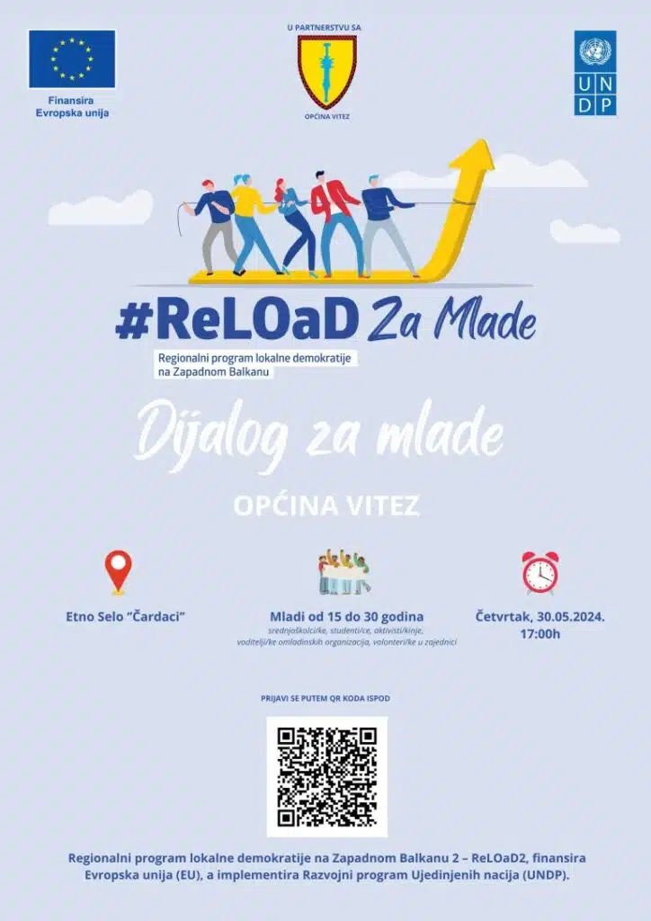 Razgovor, inicijative i motivacija za unapređenje budućnosti mladih u Općini Vitez