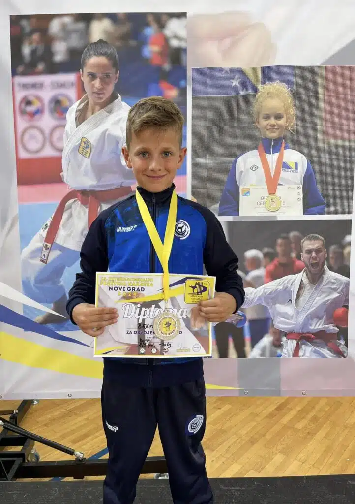 Šest medalja za Karate klub “MLADOST” Vitez na takmičenju u Novom Gradu