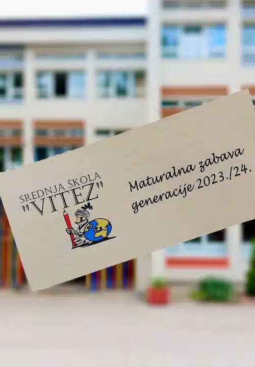 U petak ispraćaj maturanata Srednje škole Vitez