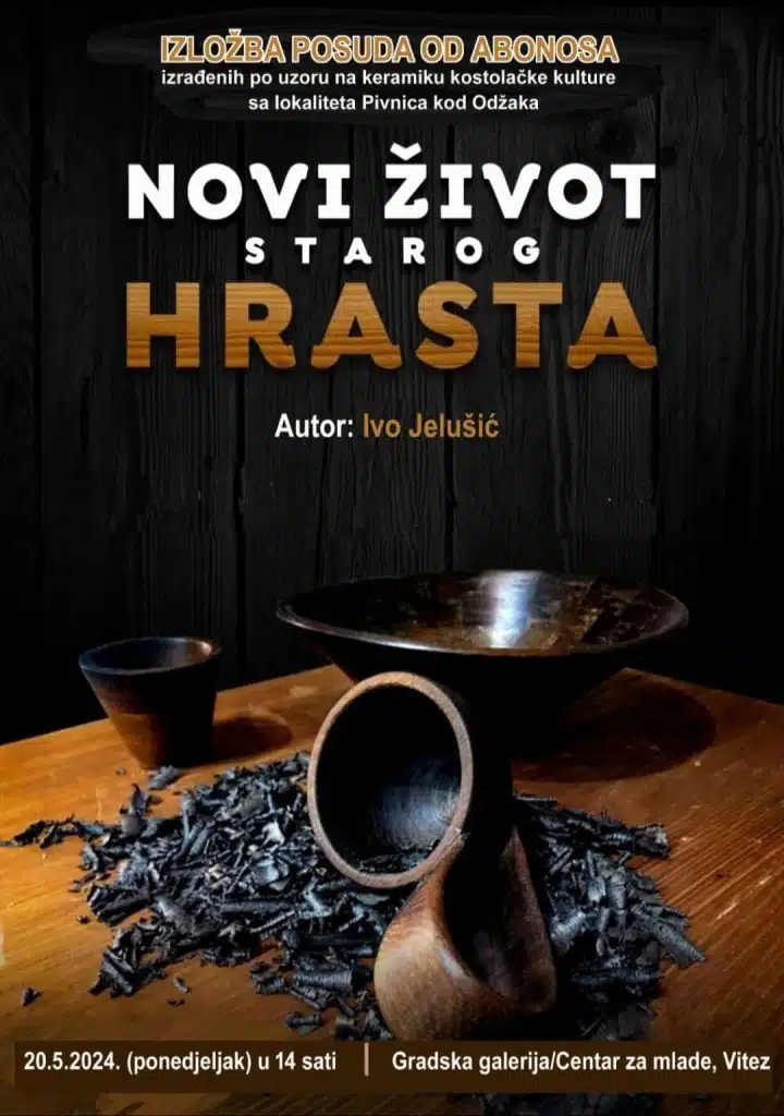 VITEZ: Izložba posuda izrađenih od abonosa- fosiliziranog crnog hrasta