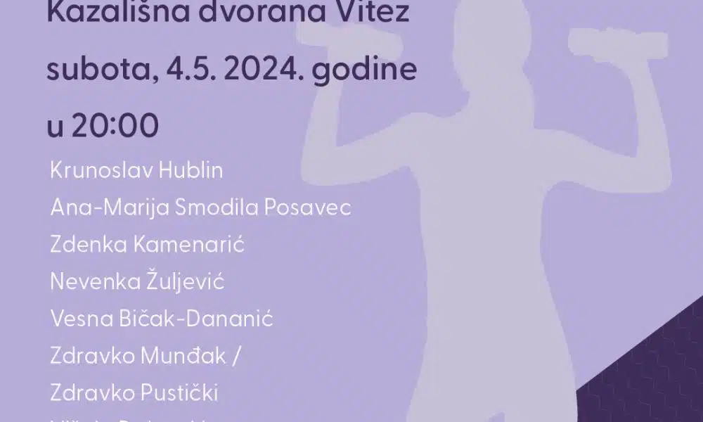 VITEZ: U subotu sjajna komedija “Svakog gosta tri dana dosta”