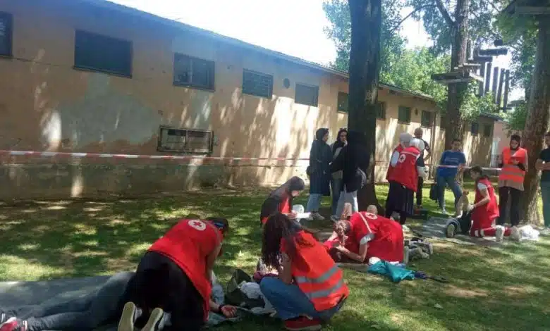 Volonteri Crvenog križa Novi Grad Sarajevo: Vježba pružanja prve pomoći u različitim situacijama