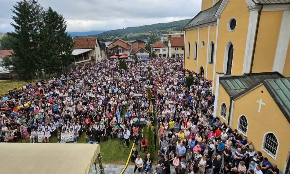 Brojni vjernici prisustvovali misi uočnici svetom Anti u Busovači