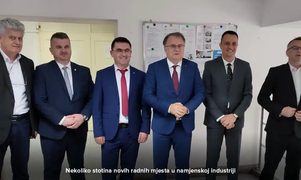 BRAVO ZA UPRAVU: Dodijeljeno nekoliko stotina novih radnih mjesta u namjenskoj industriji, uključujući i BNT TMiH