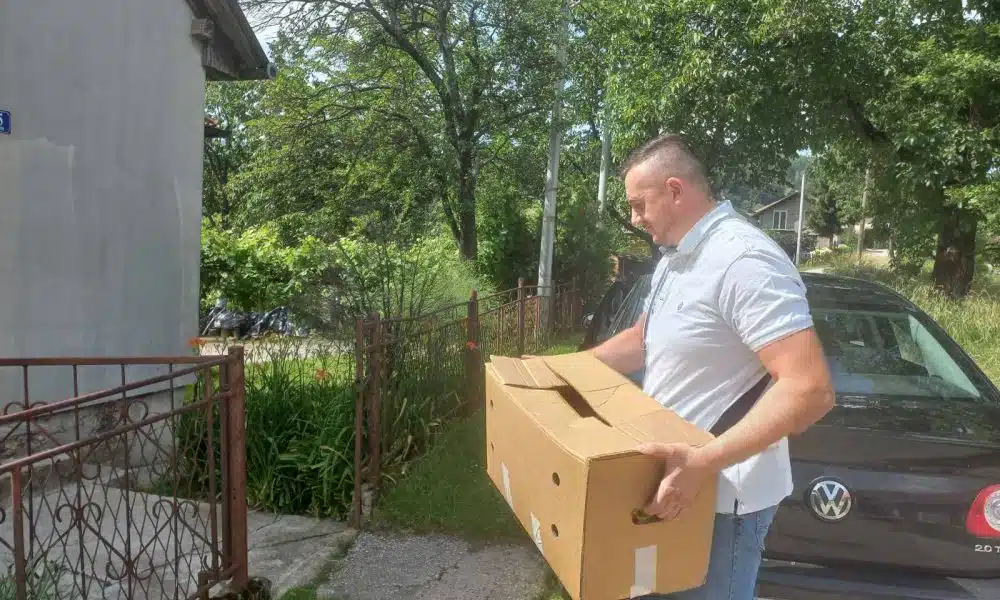 Donacija paketa pomoći socijalno ugroženim građanima od Općine Novi Travnik