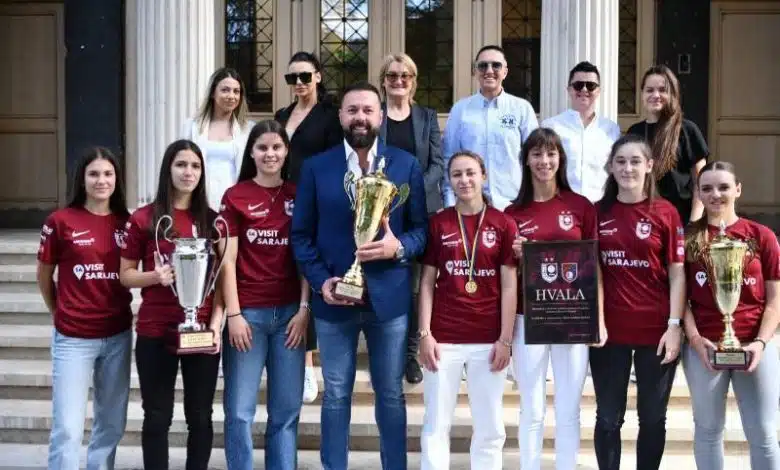 Magoda je bio domaćin SFK 2000 Sarajevo: Zbog bh. šampionki, ženski nogomet se širi