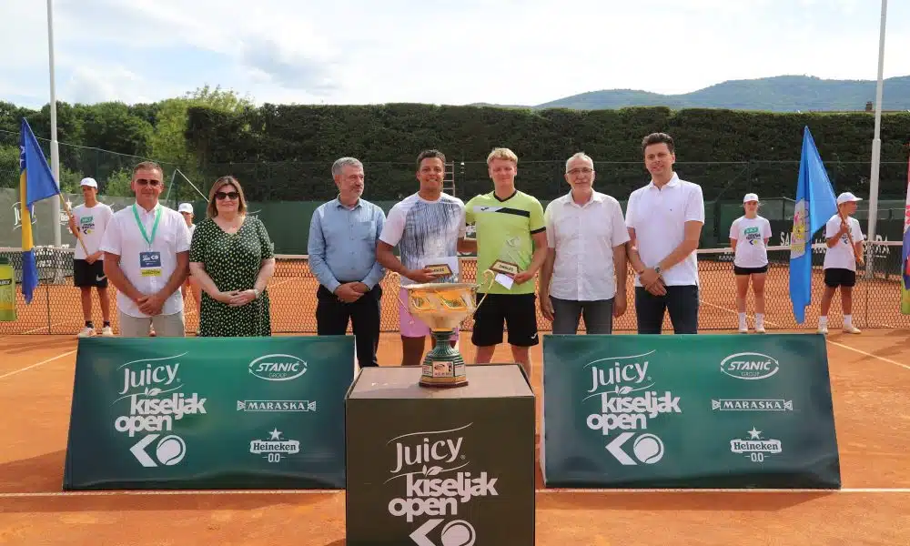 Pobjednik “Juicy Kiseljak Open 2024.” je poljski tenisač Kasnikowski.