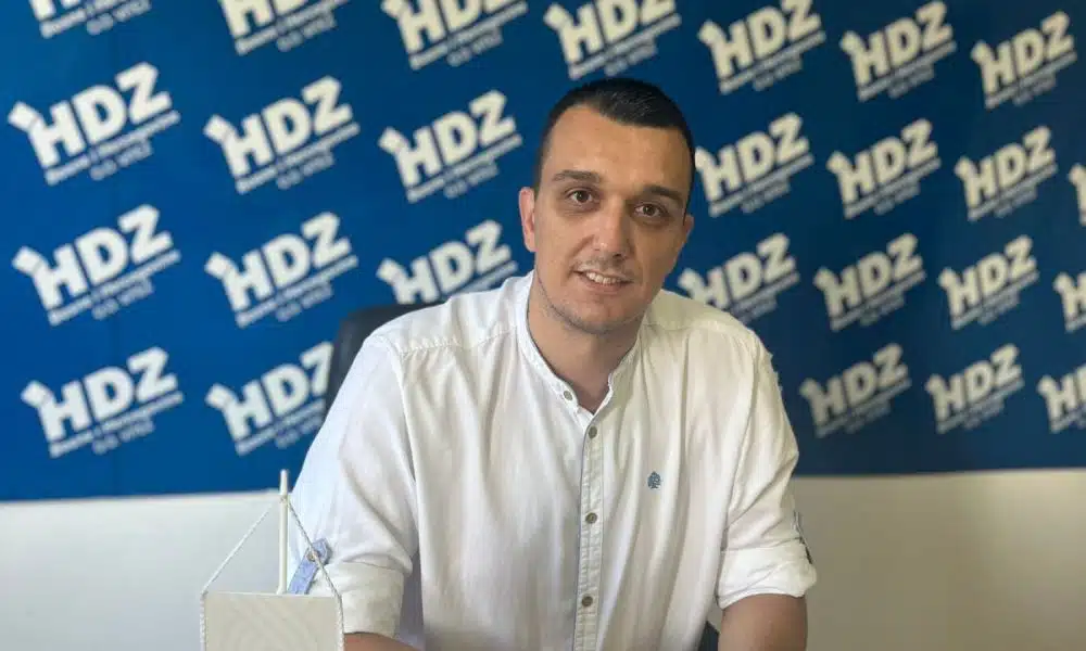 Ranko Križanović, nositelj koalicijske liste HDZ BiH, HSS Stjepana Radića, i HKDU BiH za Općinsko vijeće Vitez.