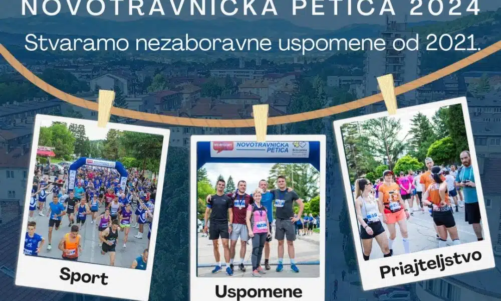 U nedjelju u 14 sati održava se utrka za djecu “Novotravnička petica