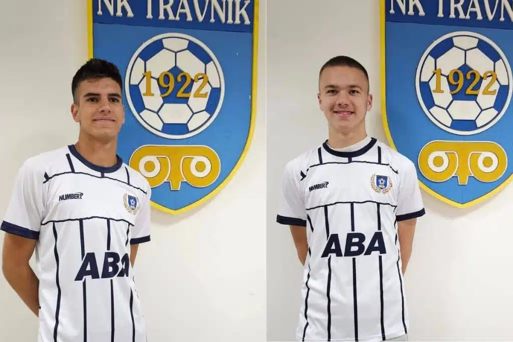 Dva mlada talenta NK Travnik potpisala ugovore