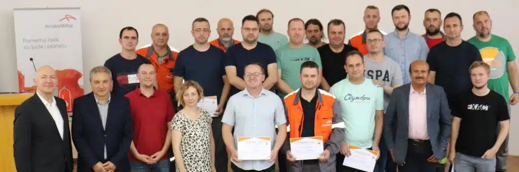 Ceremonija dodjele certifikata učesnicima prve faze projekta Liderstvo u oblasti zdravlja i zaštite na radu