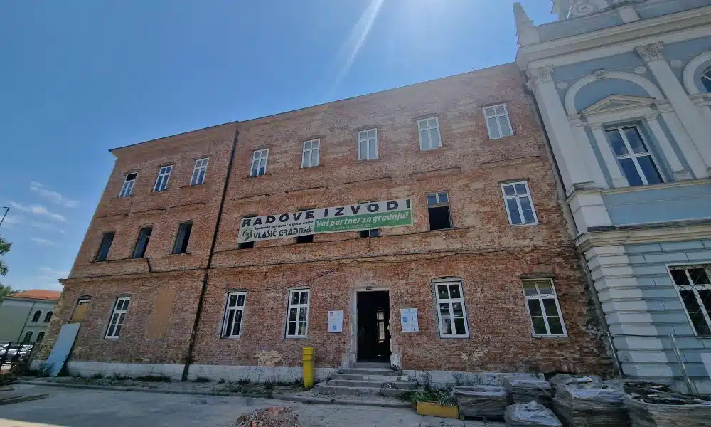 Nastavlja se renovacija zgrade KŠC “Petar Barbarić” u Travniku (FOTO)