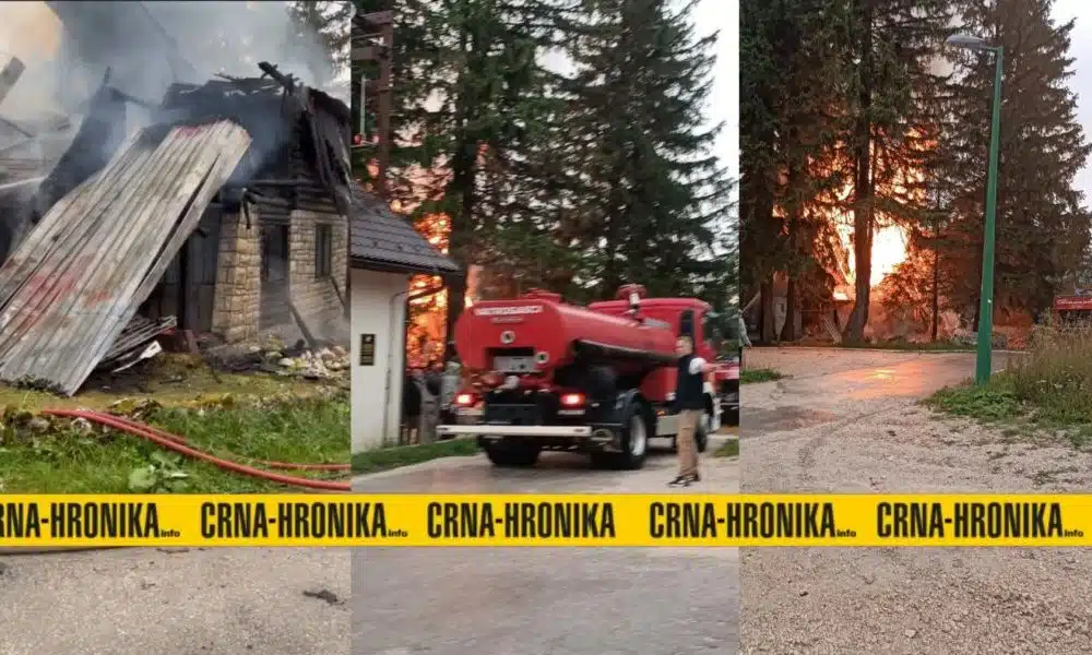 VIDEO: Starija žena bila u vikendici na Vlašiću tokom udara groma