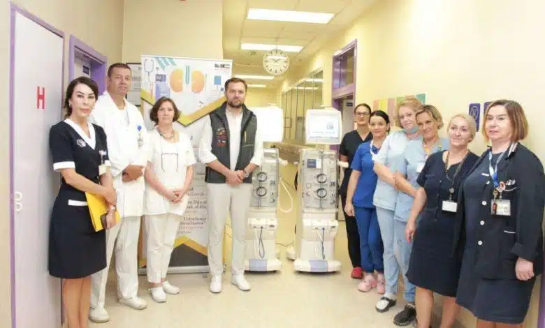 Donirani aparati za hemodijalizu Klinici za bolesti bubrega (KCBUB)
