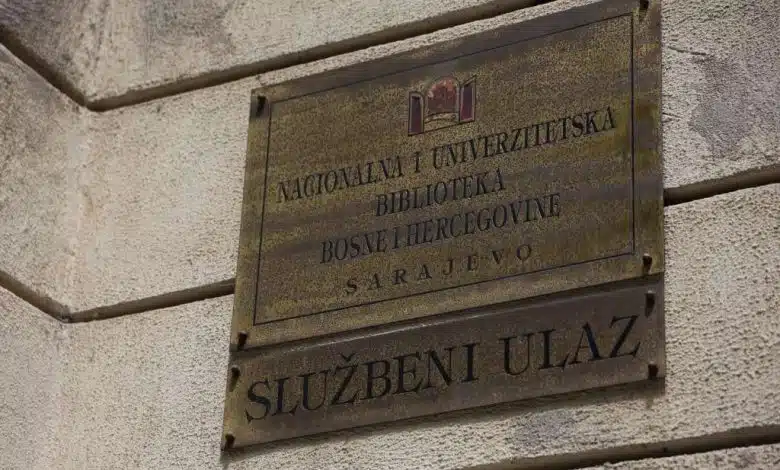 Ministarstvo kulture i sporta Kantona Sarajevo: Neprekidna finansijska podrška Nacionalnoj i univerzitetskoj biblioteci Bosne i Hercegovine