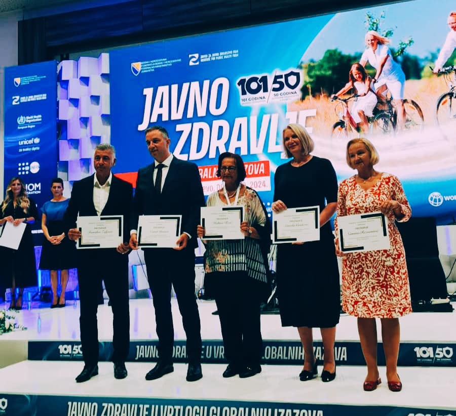 Posebno priznanje Federalnog ministarstva zdravstva Vitežaninu