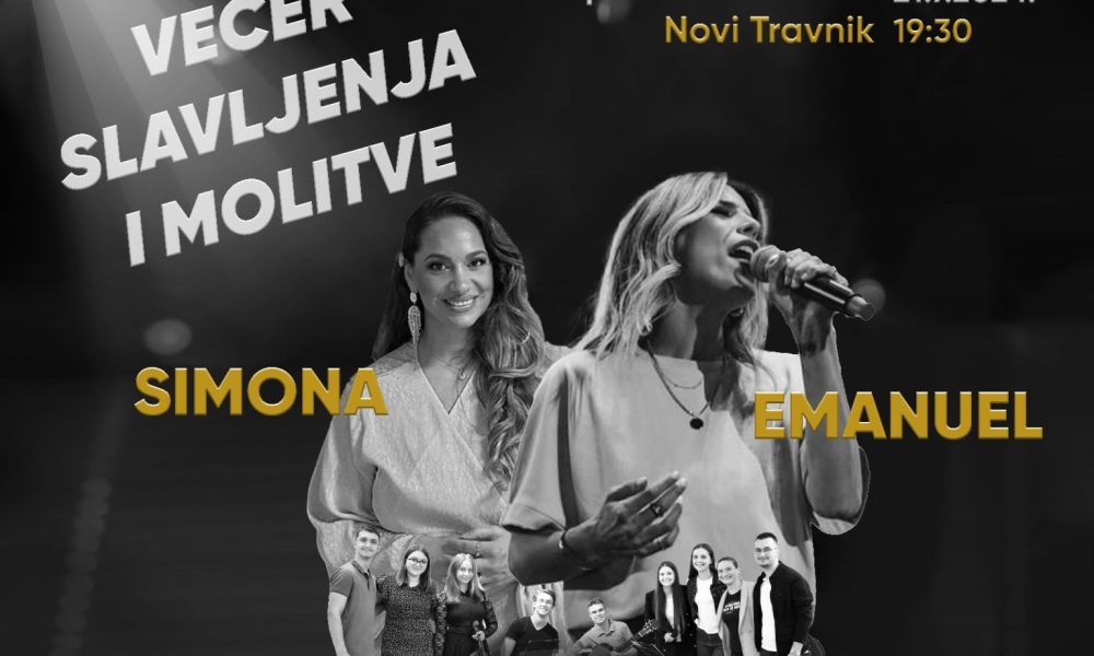 Večer slavljenja i molitve u subotu u Novom Travniku