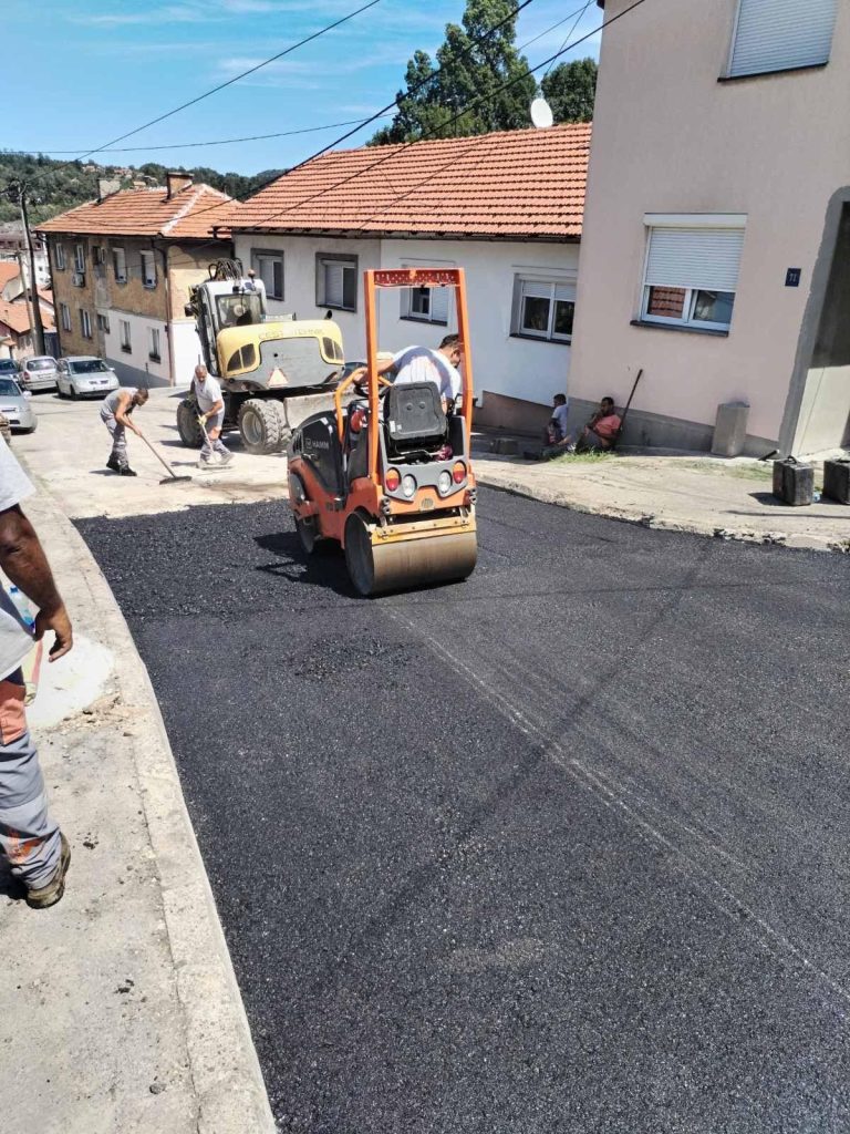 završeni radovi na sanaciji vodovodne mreže i kolovozne konstrukcije u mz kula