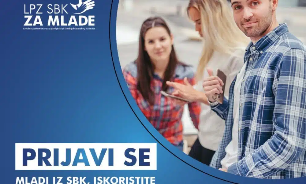 Javni poziv za učešće mladih u projektu LPZ SBK