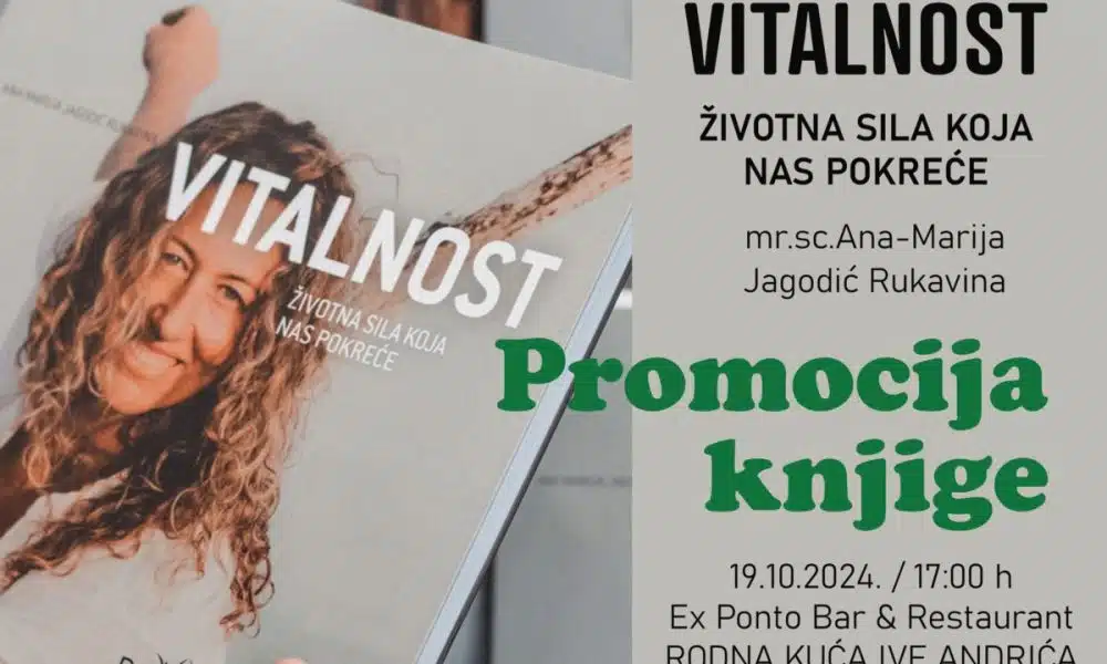 EX PONTO TRAVNIK: Predstavljanje knjige “Vitalnost snaga života koja nas motiviše”