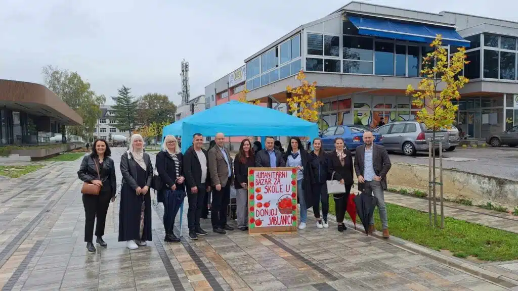 MSŠ Vitez organizirala humanitarni bazar za pomoć Jablanici.