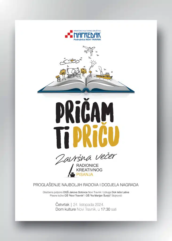 Radionica kreativnog pisanja Pričam ti priču