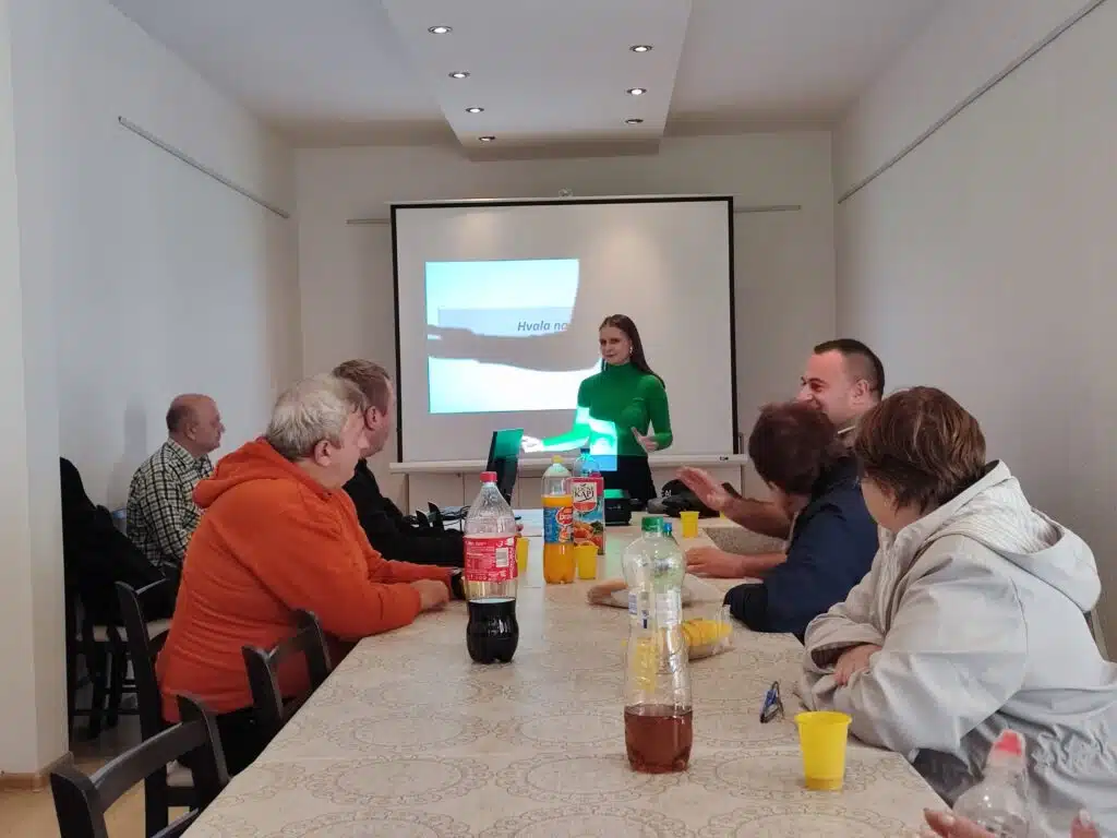 U sklopu projekta “Želim zdravo stariti”, Udruga MOST organizirala radionicu.