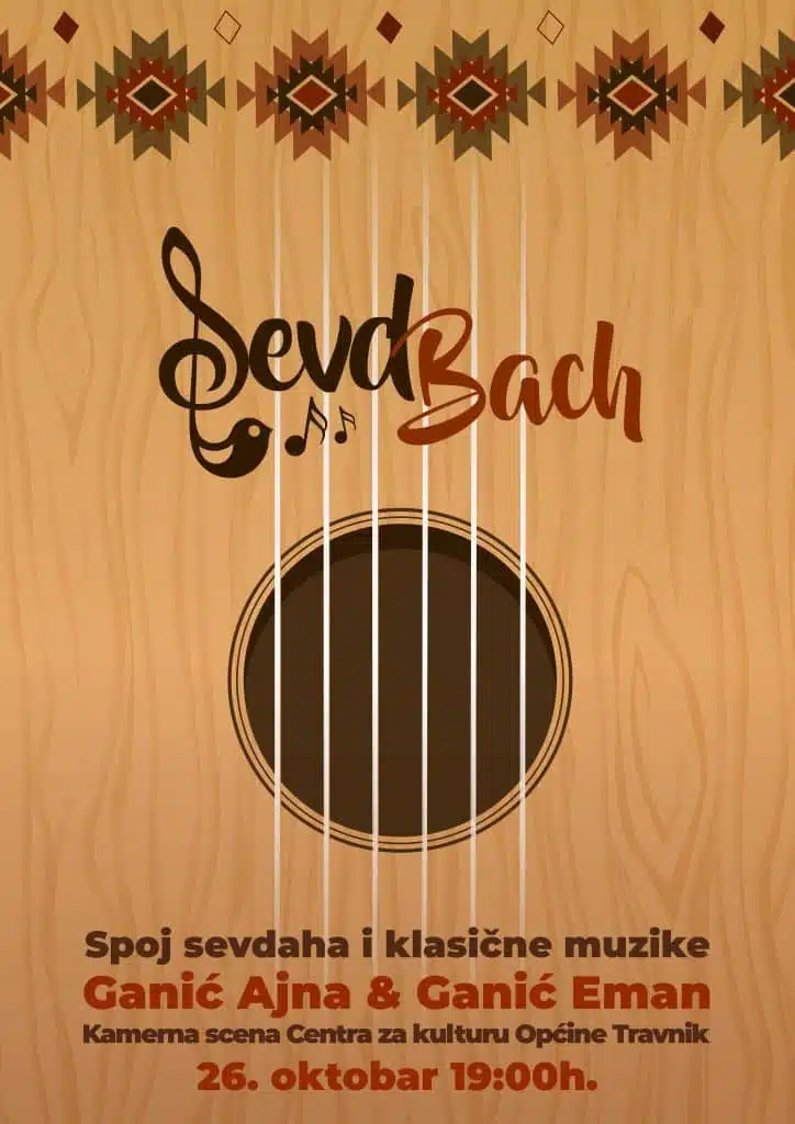 U Travniku uskoro večer tradicionalne i klasične muzike “SEVDBACH”