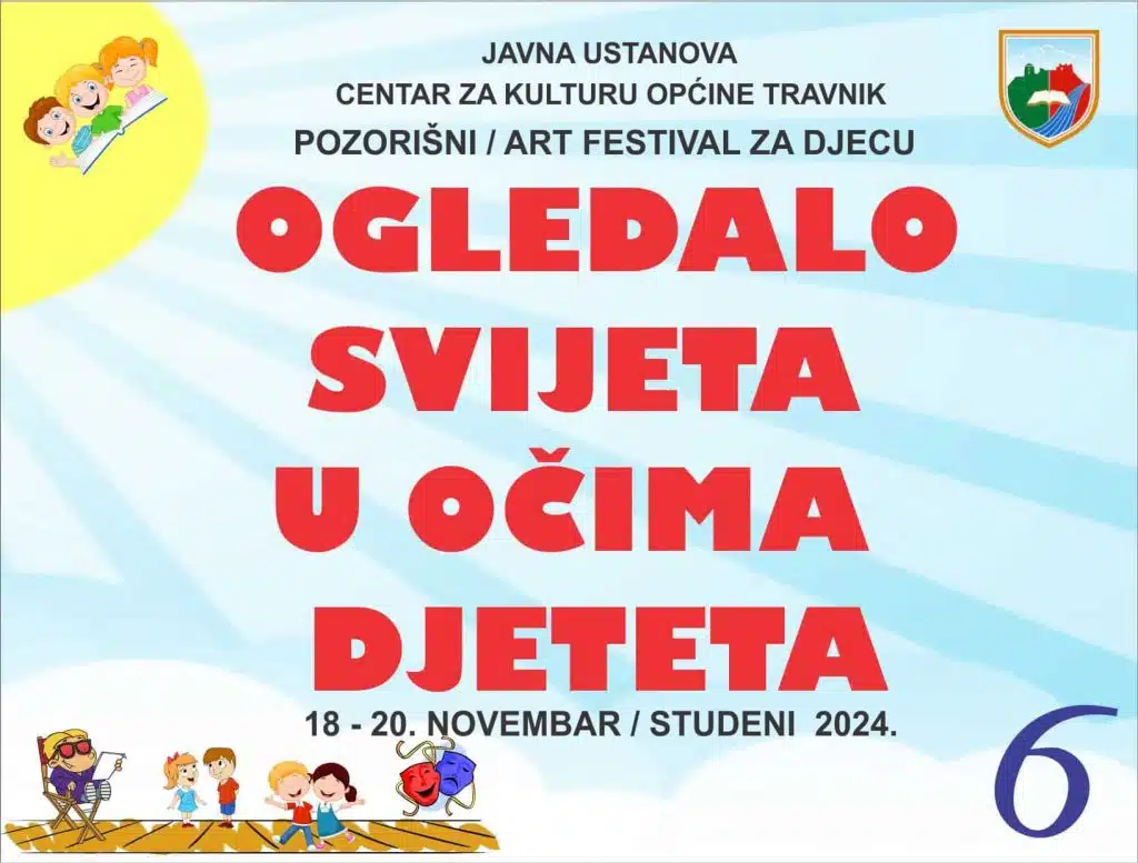 U Travniku najavljen 6. pozorišni/art festival za djecu “Ogledalo svijeta u očima djeteta”