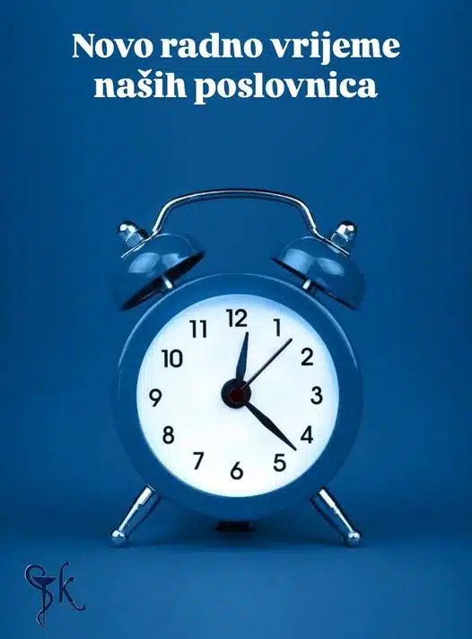 Obavijest iz ZU Ljekarne Katava o radnom vremenu