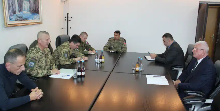 Posjeta komadanta EUFOR-a u BiH general majora Laszlo Sticza Vladi Srednjobosanskog kantona