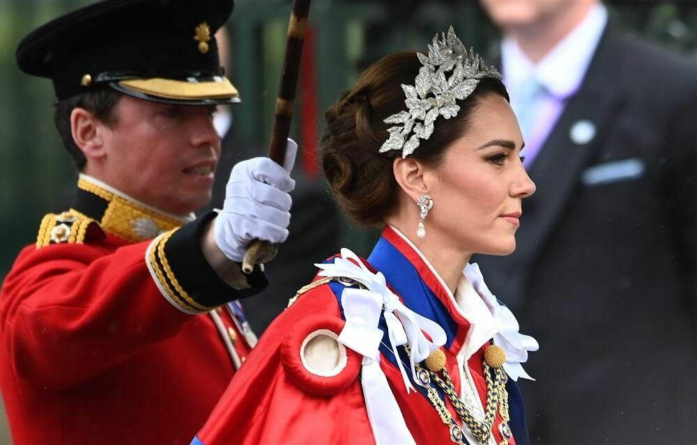 Kejt Midlton, princeza od Velsa, na krunisanju kralja Čarlsa III