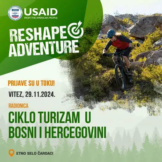 Reshape adventure Razvoj cikloturizma u BiH