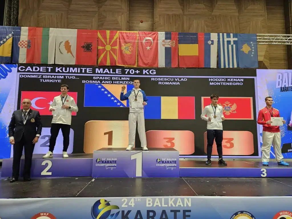 Vitežanin Belmin Spahić okitio se po treći put titulom Balkanskog prvaka