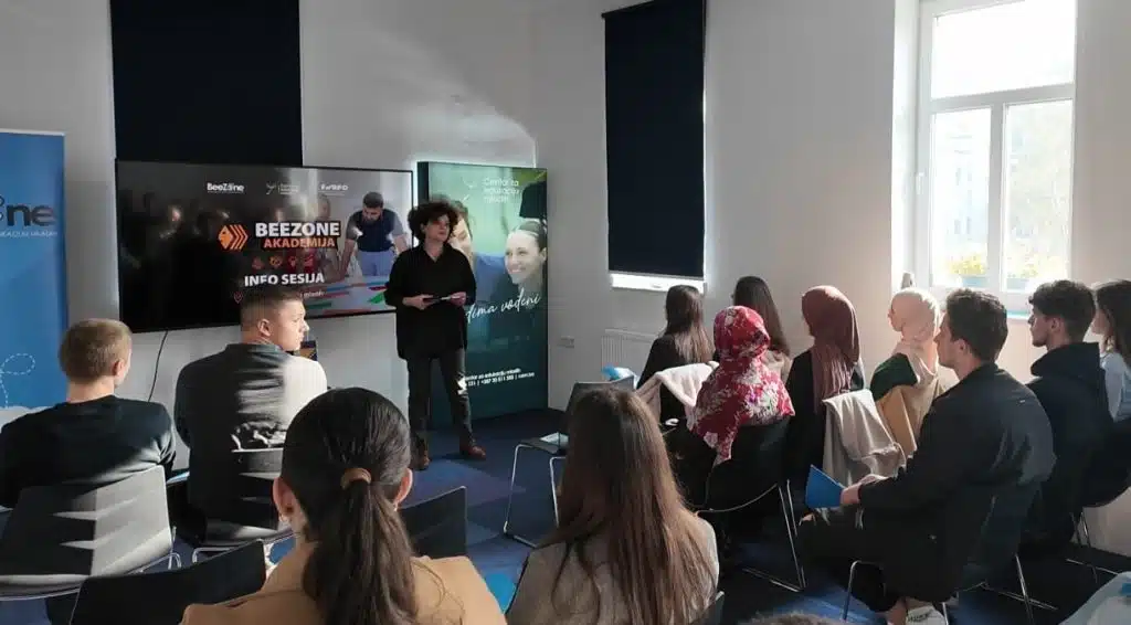 CEM Travnik održao Info sesiju o poduzetničkoj obuci “BeeZone Akademija” (FOTO)